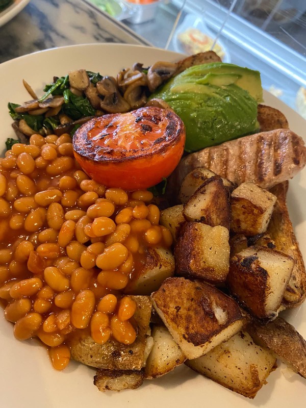 The Big Vegan breakfast plate